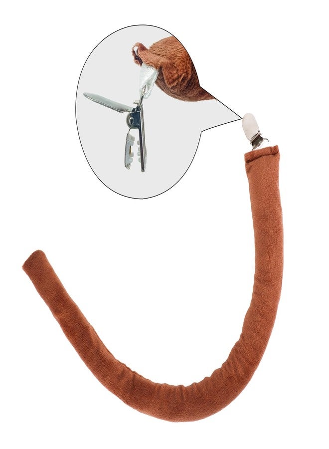 ACO-UINT Monkey Ears Headband Monkey Ears and Tail Set Costume Chrismas Accessories - Image 3